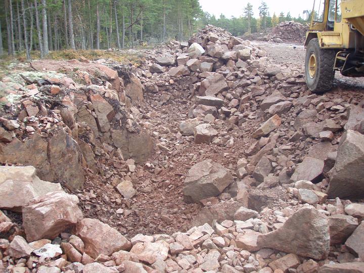 solbergsvagen vid t 3 mot söder.JPG - Vid tomt 3 mot söder.